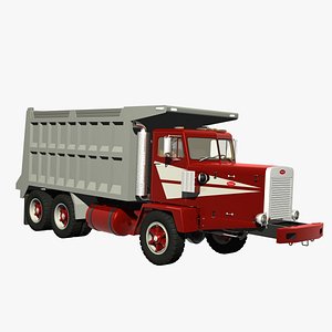 3D model 346 dump truck