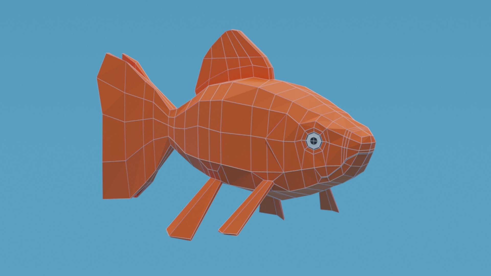 Goldfish Fish 3D - TurboSquid 1571227