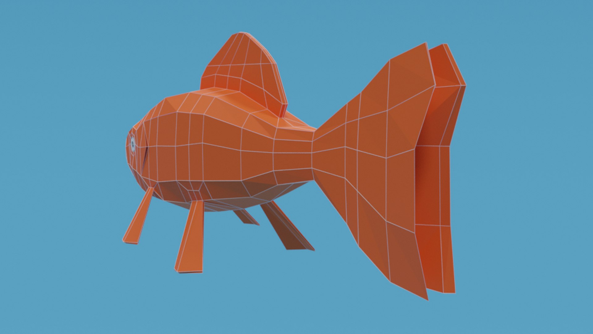 Goldfish Fish 3D - TurboSquid 1571227
