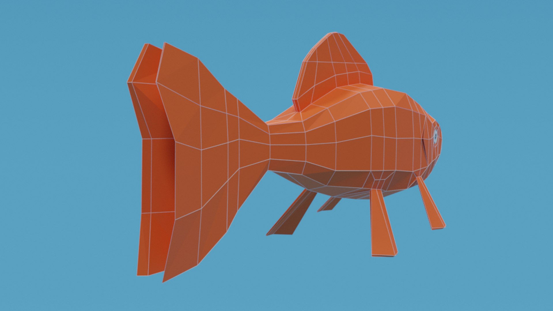 Goldfish Fish 3D - TurboSquid 1571227