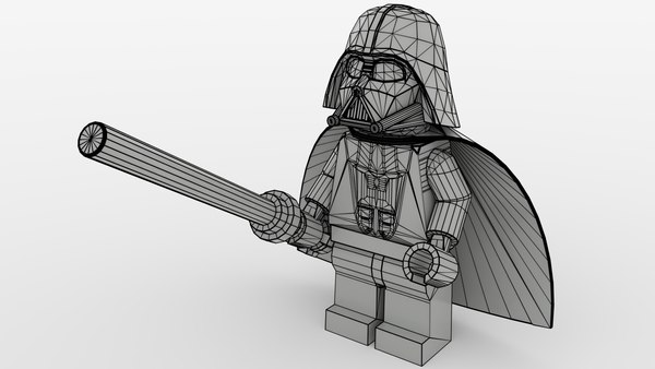 Lego Darth Vader 3D model - TurboSquid 1887542