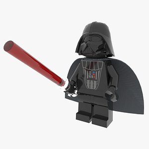 Lego Darth Vader 3D model