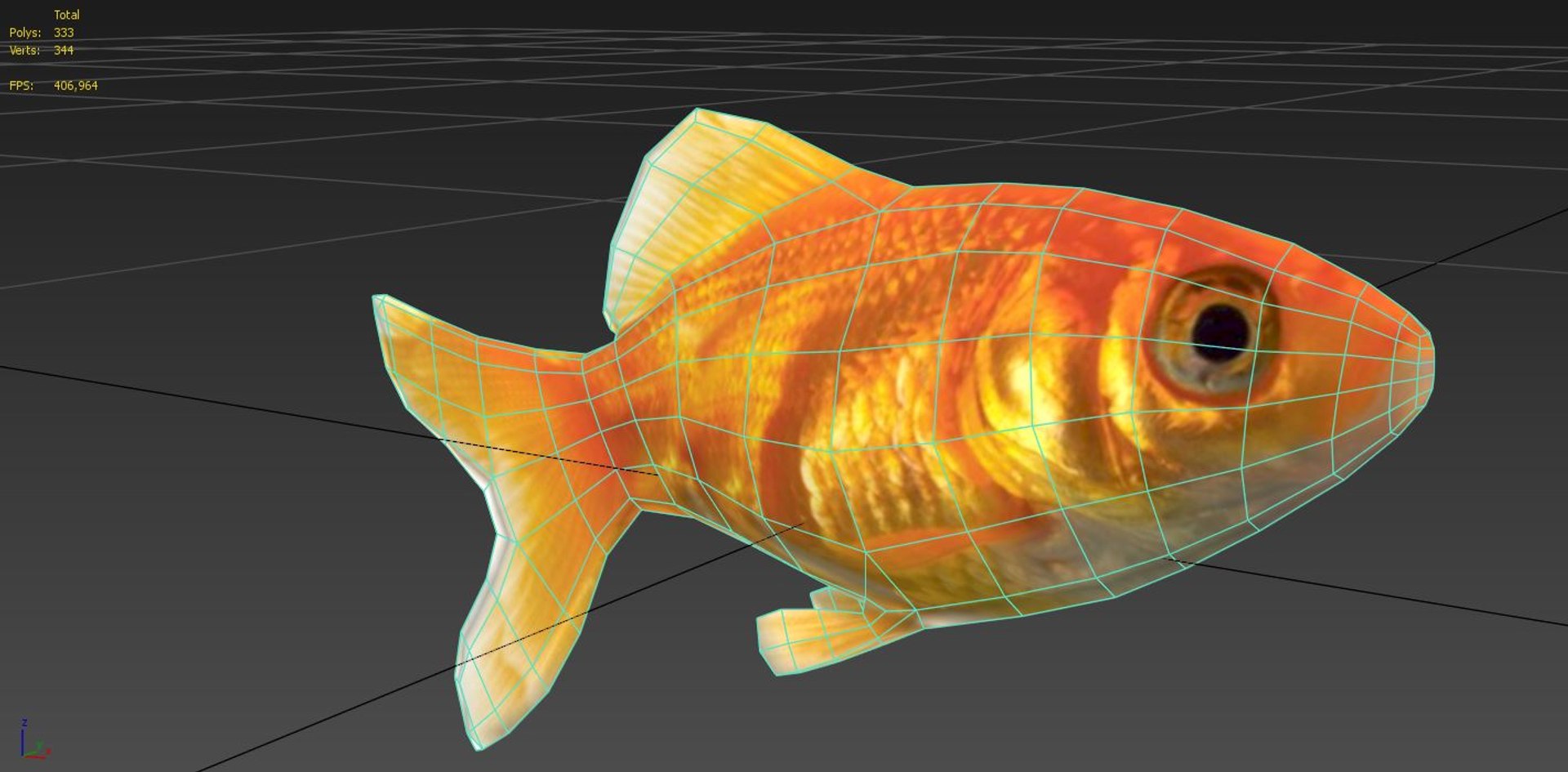 Goldfish Fish 3D Model - TurboSquid 1547913