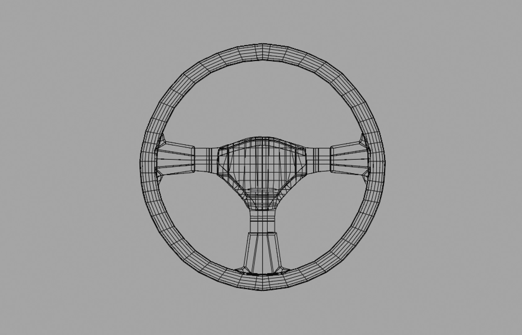 Free Toyota Ae86 Steering Wheel 3D Model TurboSquid 1521749