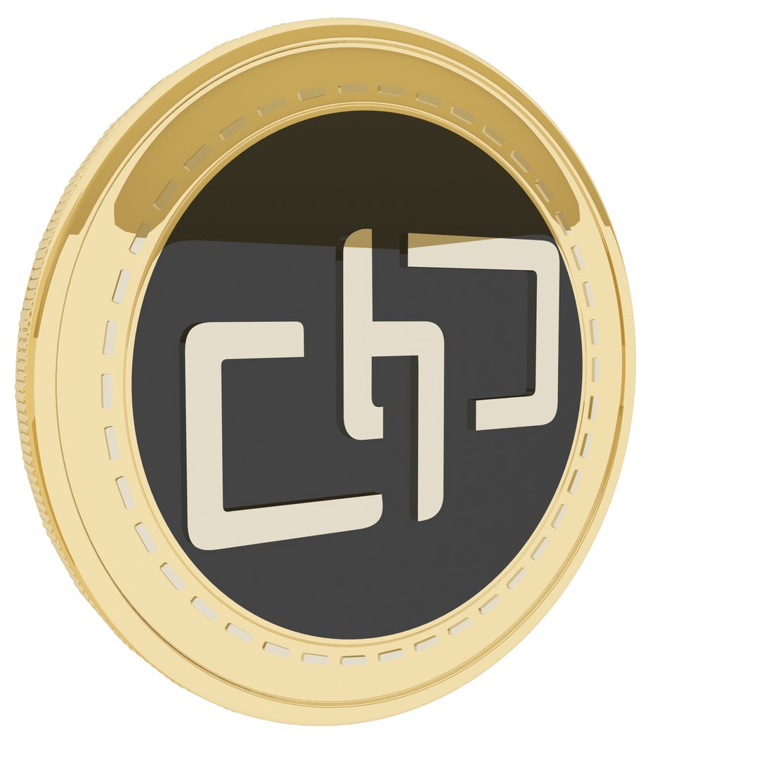 3D Hydro Protocol Cryptocurrency Gold Coin - TurboSquid 1856916
