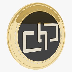 3D Hydro Protocol Cryptocurrency Gold Coin