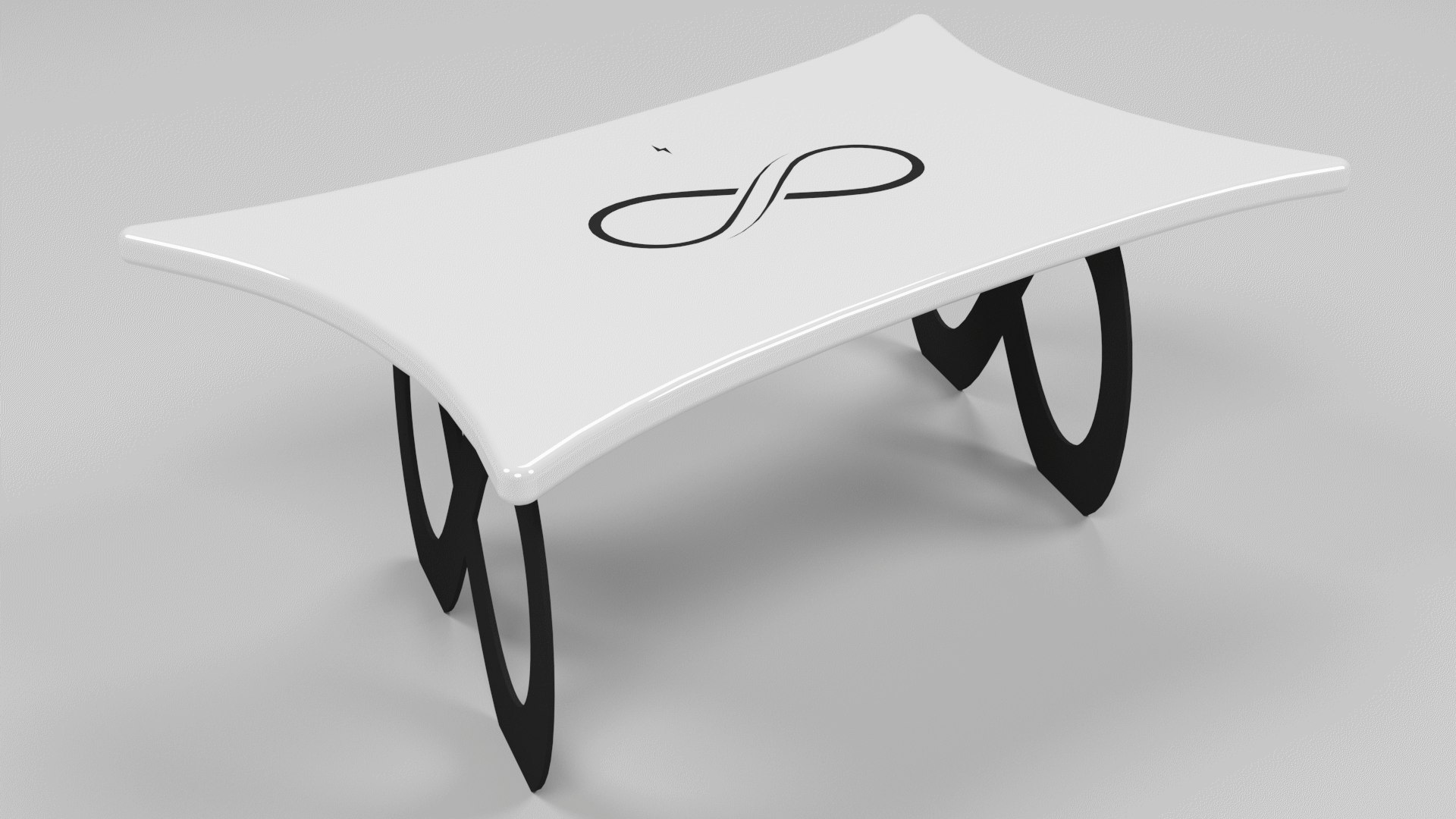 3D Coffee Infinity Table Furniture TurboSquid 1564764
