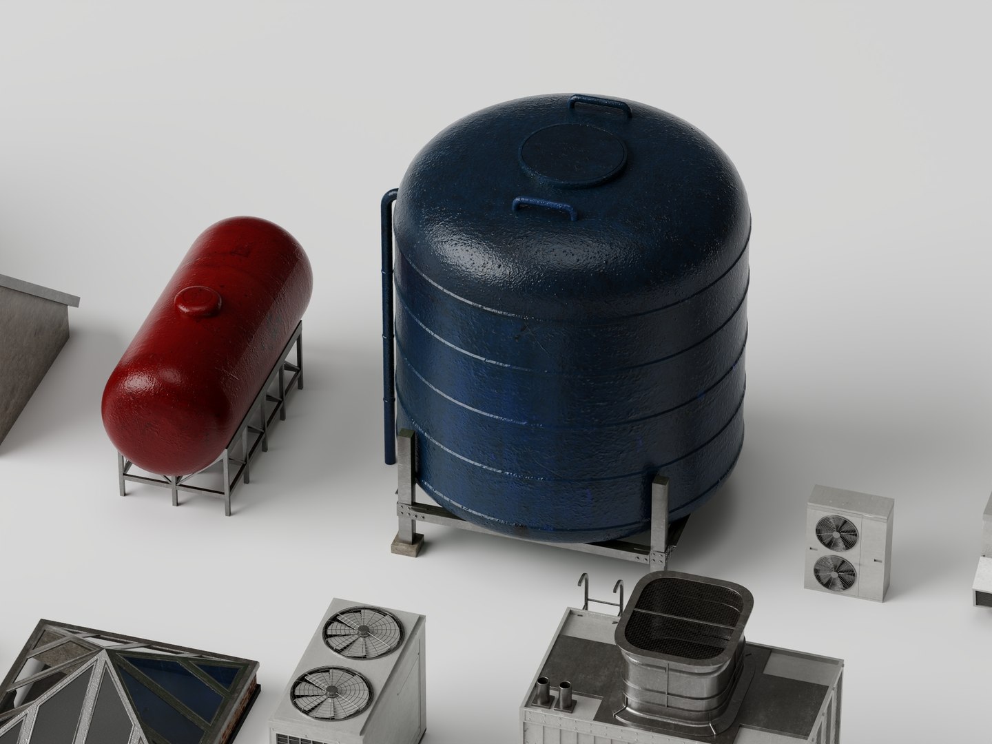Industrial Rooftop  Equipment 3D model https://p.turbosquid.com/ts-thumb/FI/mQeEJw/To/16/jpg/1777359395/1920x1080/fit_q87/a90d427ecdc9753eca0d877a3a3e40785c9198ac/16.jpg