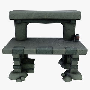 Stylized Arcane Workbench