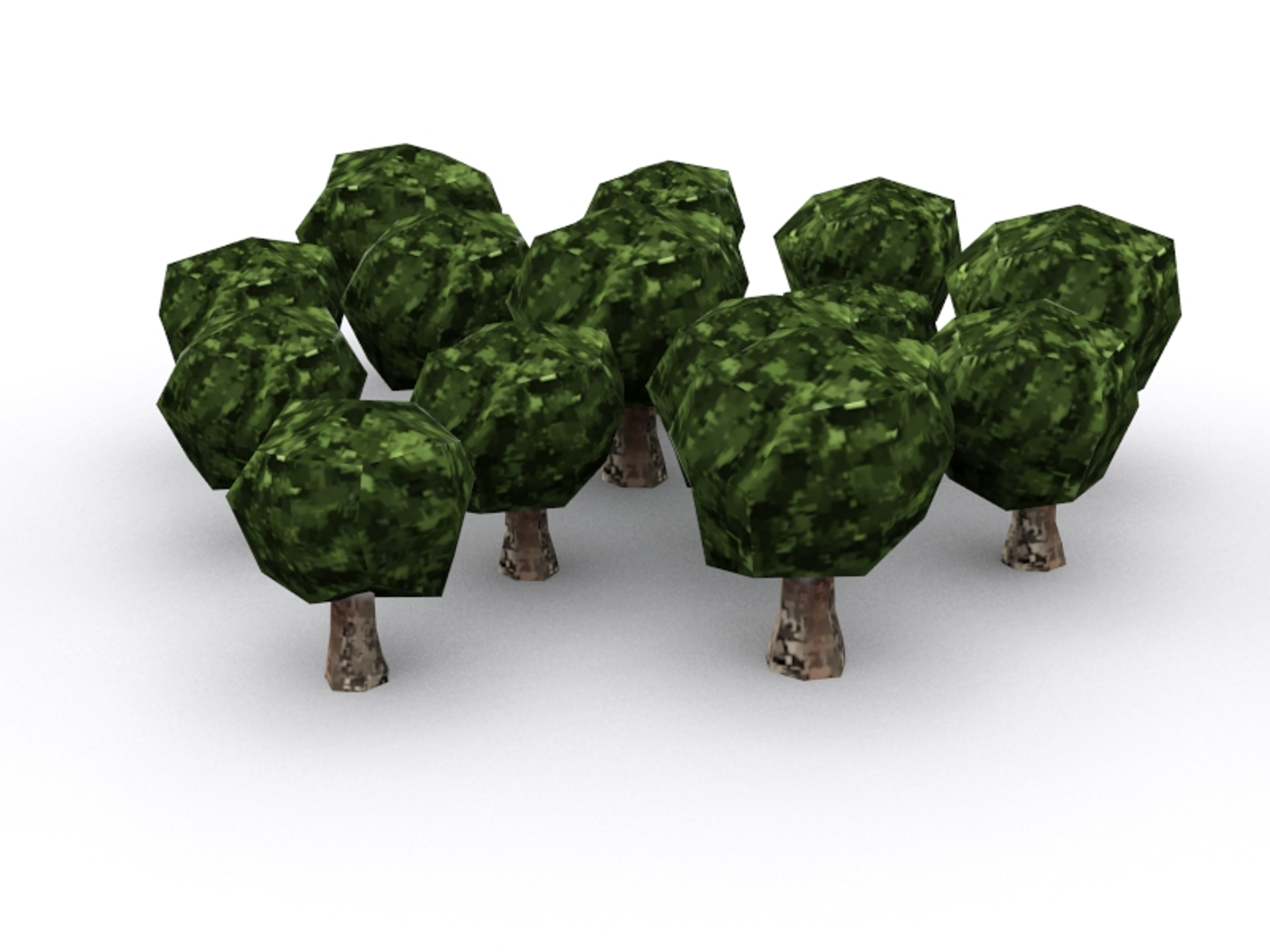 3ds forest lods
