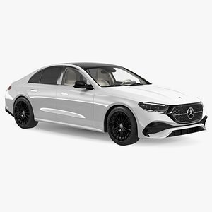 Mercedes E-class White Color