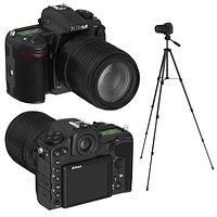 Nikon D500  on a crank