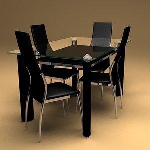 maya contemporary dinning table chair