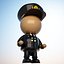 Pilot Zeichentrickfigur