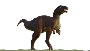 3D model iguanadon dinosaur blender