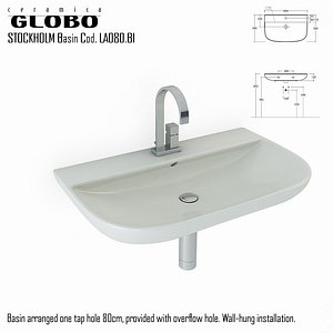 Globo Stockholm Basin Cod. LA080.BI