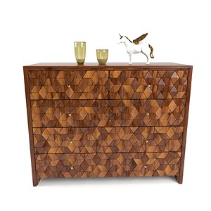 3D dresser mirage 5drw