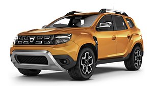 3D model Dacia Duster 2022