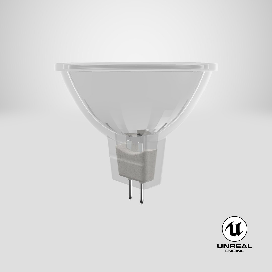 Halogen Light Bulb MR16 GU5-3 model https://p.turbosquid.com/ts-thumb/FJ/AU7kO3/0g/stemcell_unreal_render/png/1677760609/1920x1080/fit_q87/3b245395f2b1bdcfa774deb951740faf2949262e/stemcell_unreal_render.jpg