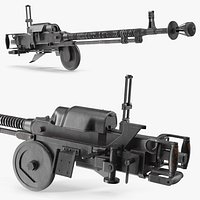 Detached DShK Gun Unit Black