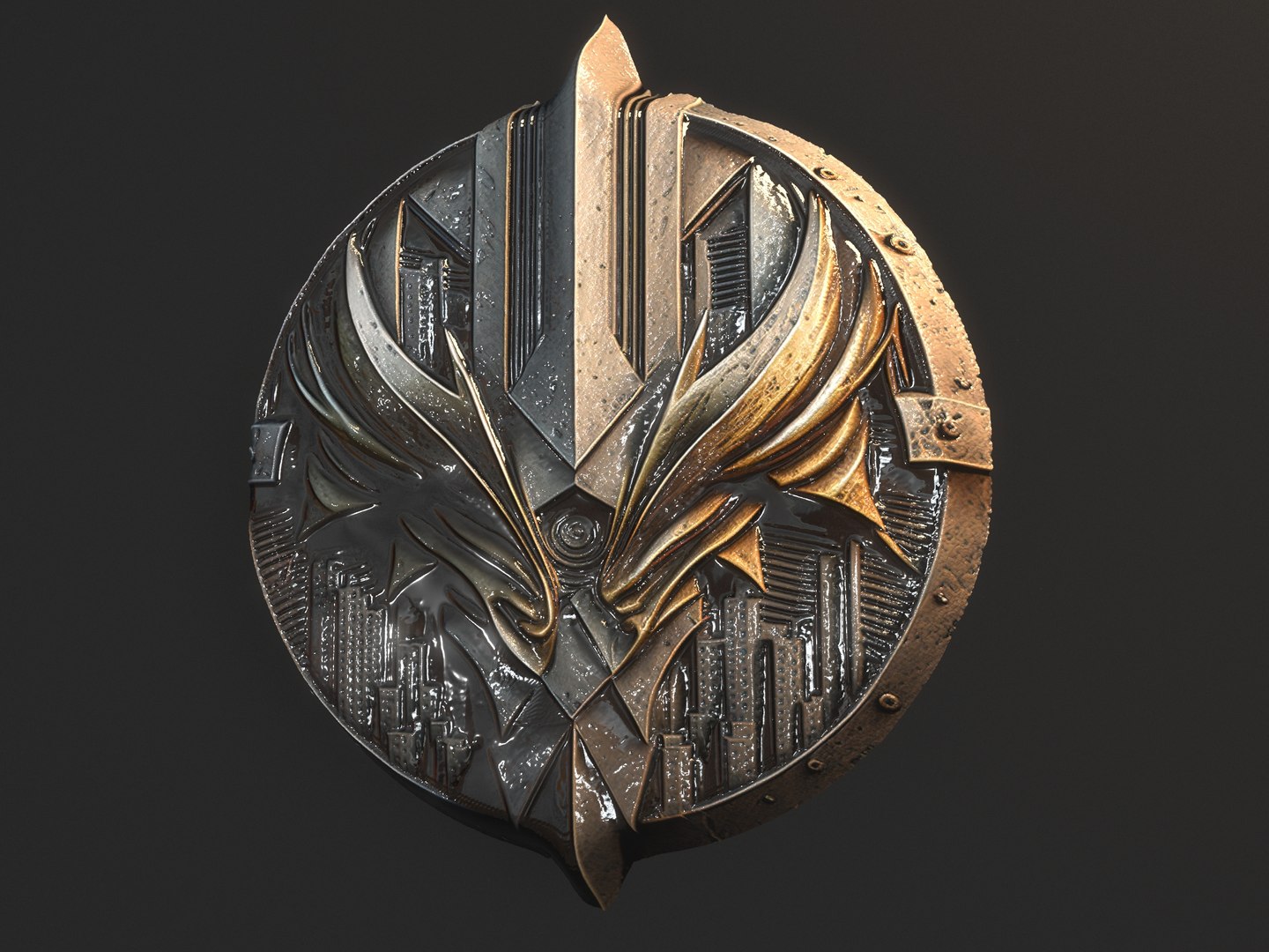 3D Model Fantastic Badges - TurboSquid 2000585