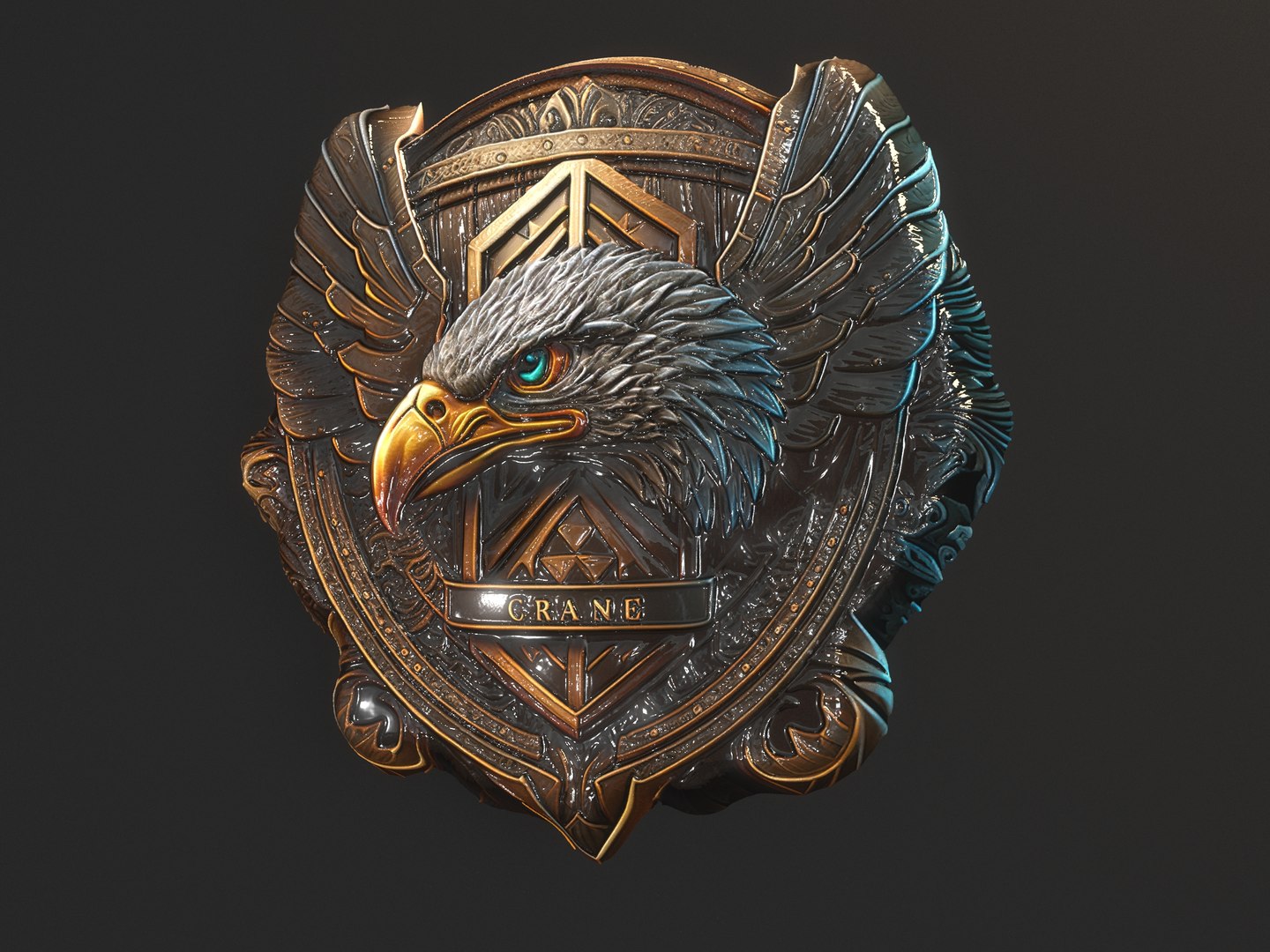 3D Model Fantastic Badges - TurboSquid 2000585