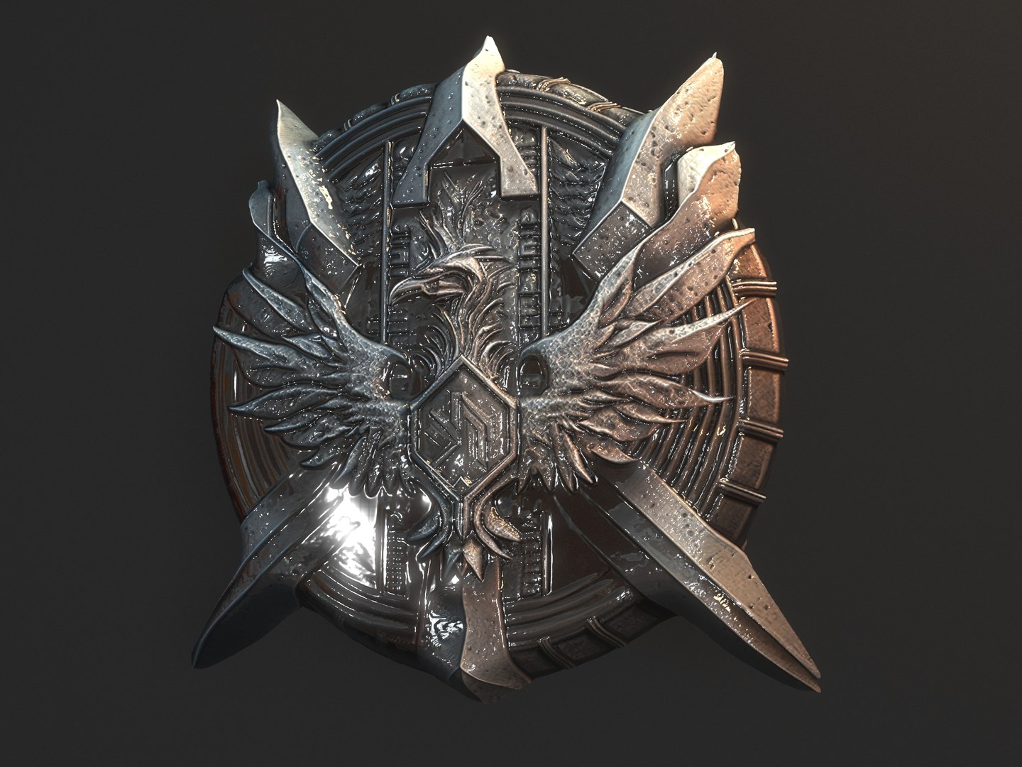 3D Model Fantastic Badges - TurboSquid 2000585