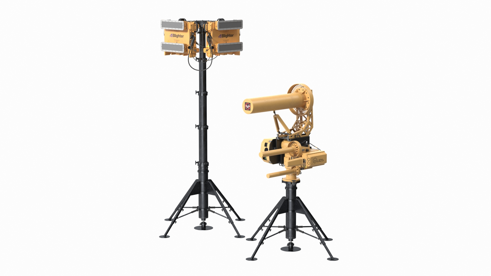 Anti uav defence shop system