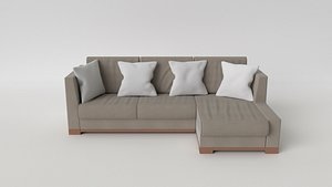 3d blend blender sofa