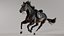 Horse SealBrown Saddled ANIMATED 3D