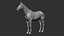 Horse SealBrown Saddled ANIMATED 3D