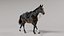Horse SealBrown Saddled ANIMATED 3D