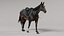 Horse SealBrown Saddled ANIMATED 3D