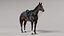Horse SealBrown Saddled ANIMATED 3D