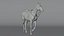 Horse SealBrown Saddled ANIMATED 3D