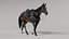 Horse SealBrown Saddled ANIMATED 3D