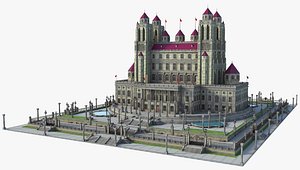 Fantasy Enchanted Castle