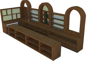 mediteranian bar 3D model