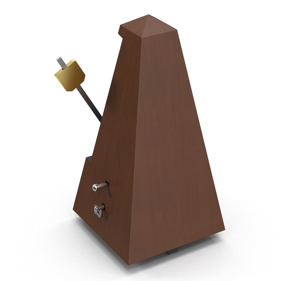 3d manual metronome 3 model