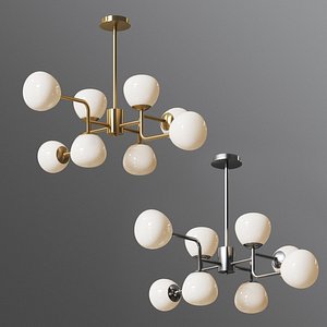 3D chandelier erich mod221-pl-08-g model
