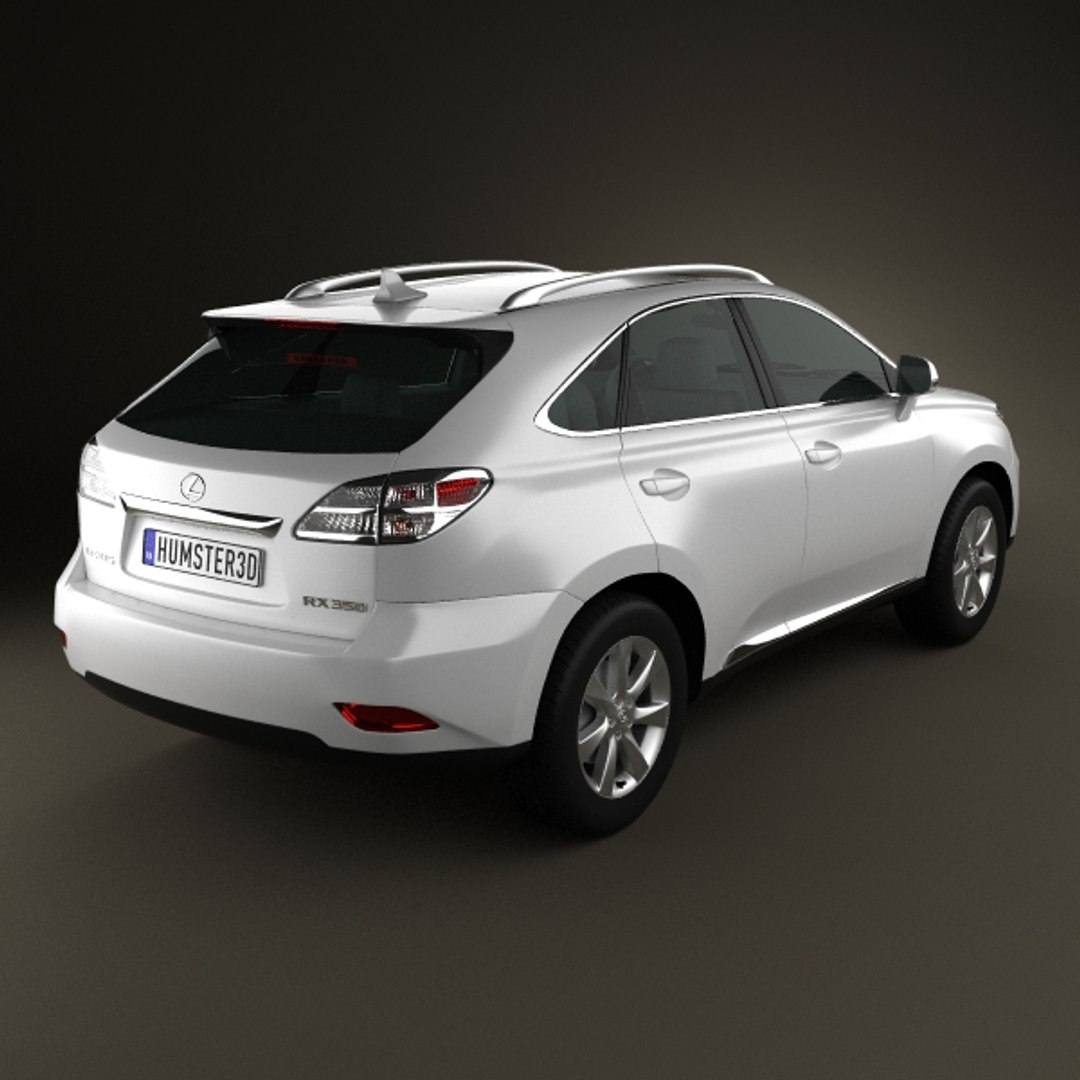 3d model lexus rx 2010