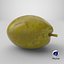 Cracked Olive 02 - 3D Scanned