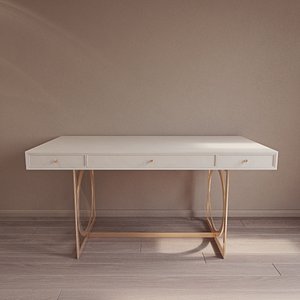 3D salon desk 341-510 bernhardt