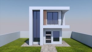3D Modern House
