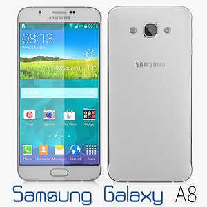 3d samsung galaxy a8 model
