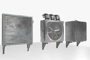 3D wall fans industrial