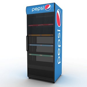 pepsi Refrigerator Display 3D model