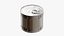Round Tin Can Medium 3D model