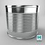 Round Tin Can Medium 3D model