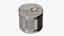 Round Tin Can Medium 3D model